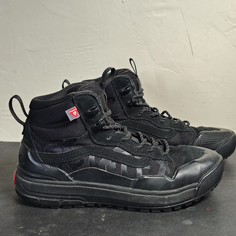 Vans ULTRARANGE EXO Hi MTE 2 GoreTex Black Winter Rain Boots Shoes Womens 9 Mens